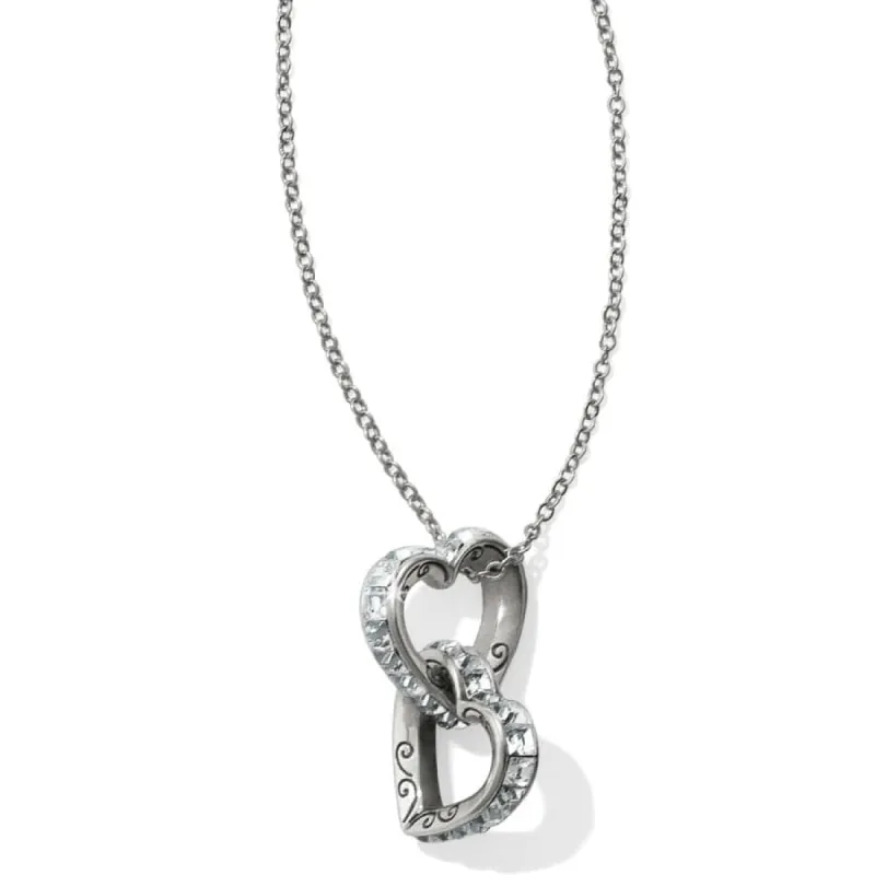 Spectrum Hearts Long Necklace sold by Brighton