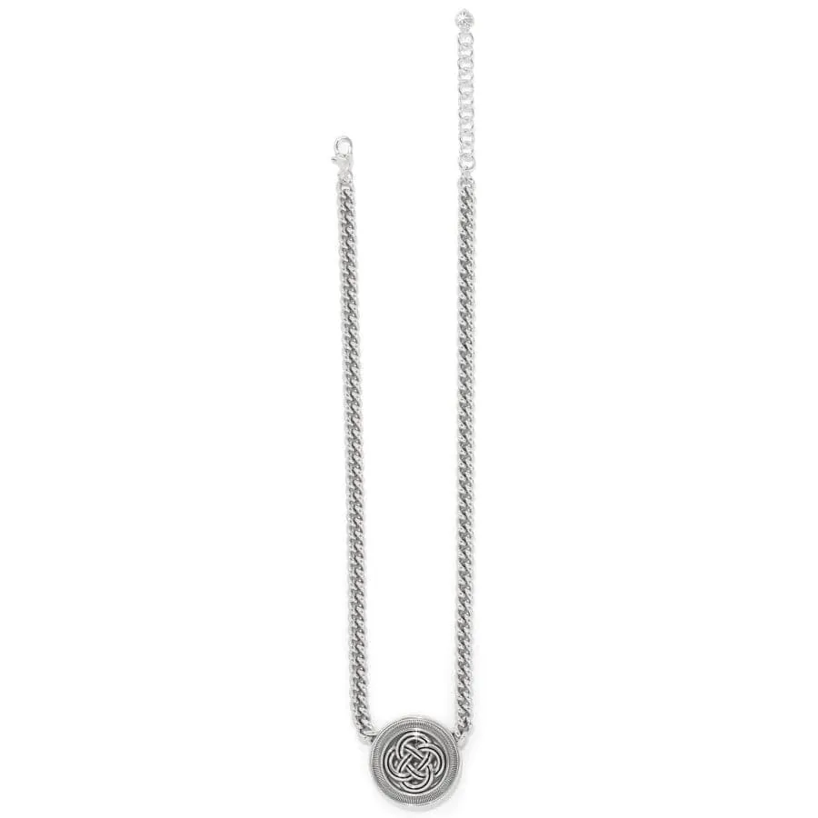Interlok Bold Medallion Necklace sold by Brighton product image thumbnail 2