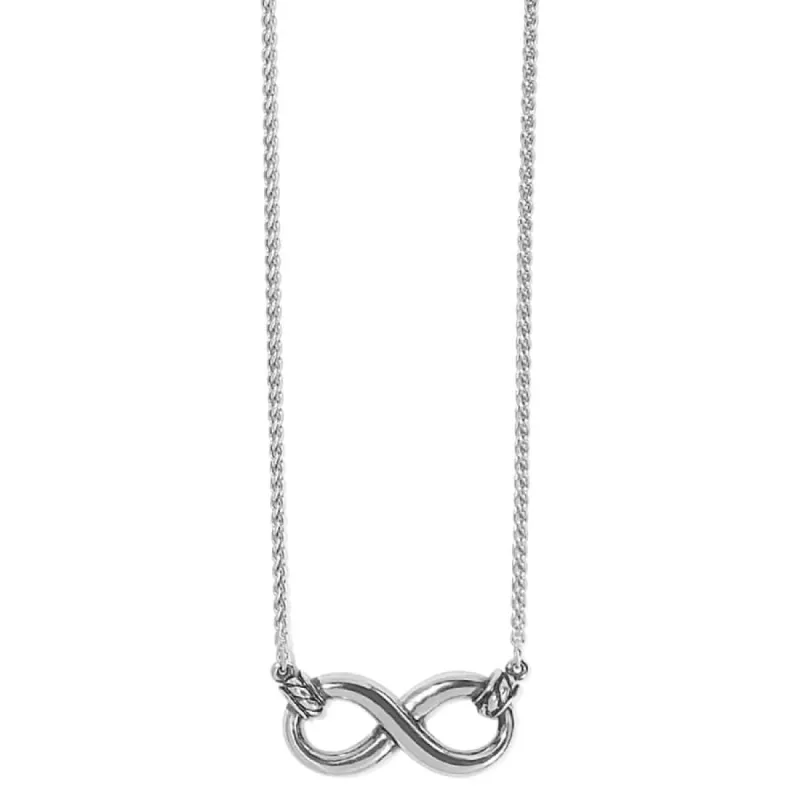 Interlok Infinity Necklace sold by Brighton