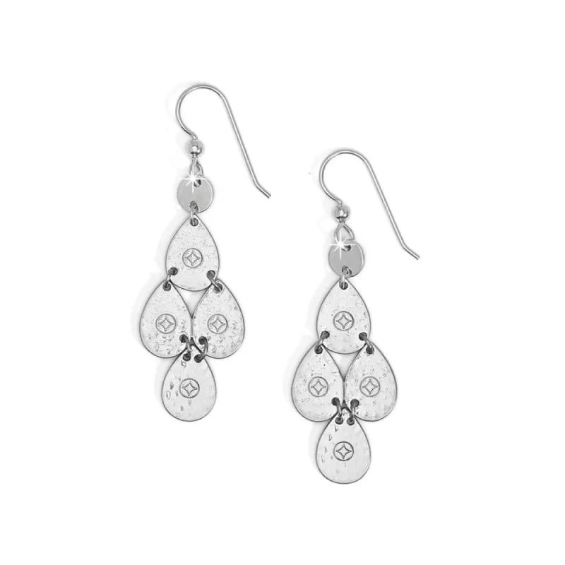 Palm Canyon Small Teardrop French Wire Earrings sold by Brighton