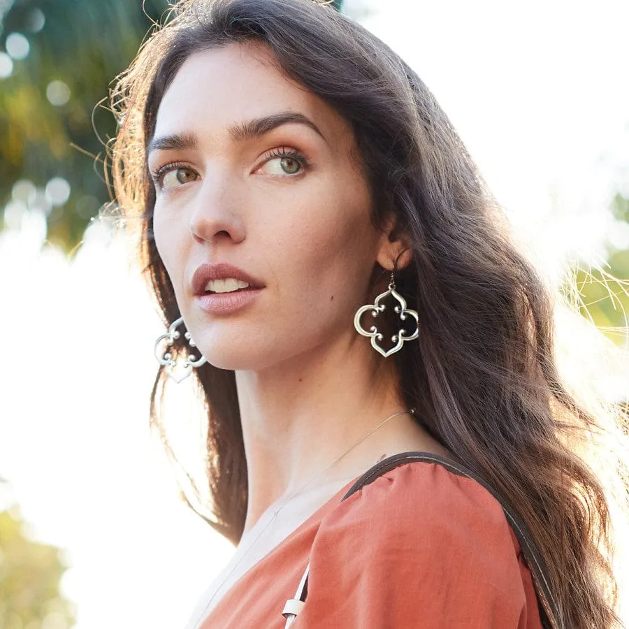 Toledo Statement French Wire Earrings sold by Brighton product image thumbnail 4