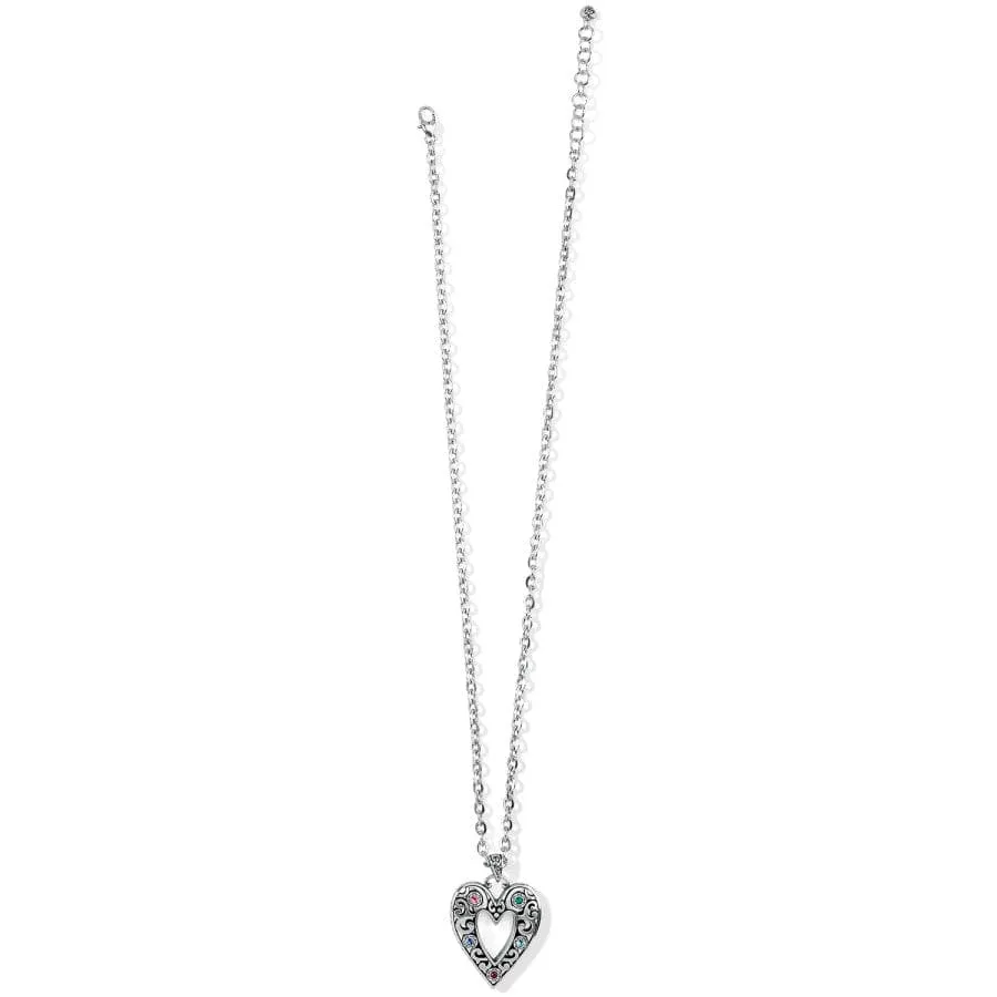 Elora Gems Large Heart Necklace sold by Brighton product image thumbnail 2