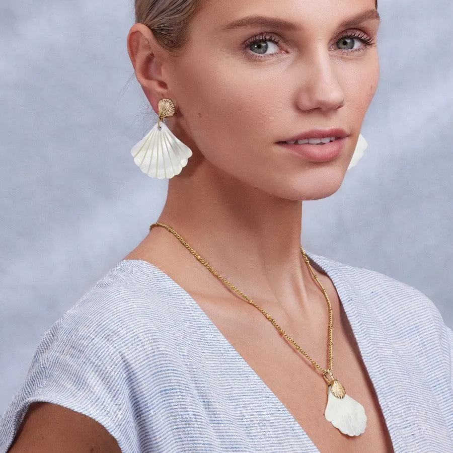 Sunset Cove Mother Of Pearl Shell Necklace sold by Brighton product image thumbnail 4