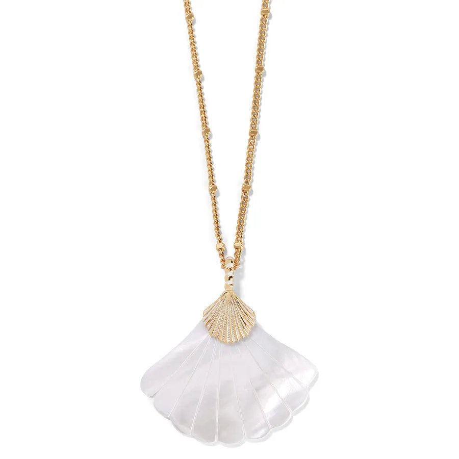Sunset Cove Mother Of Pearl Shell Necklace sold by Brighton