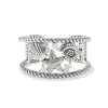 Sea Dreamer Hinged Cuff Bracelet sold by Brighton