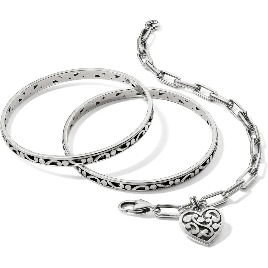 Contempo Heart Link Bracelet sold by Brighton product image thumbnail 3