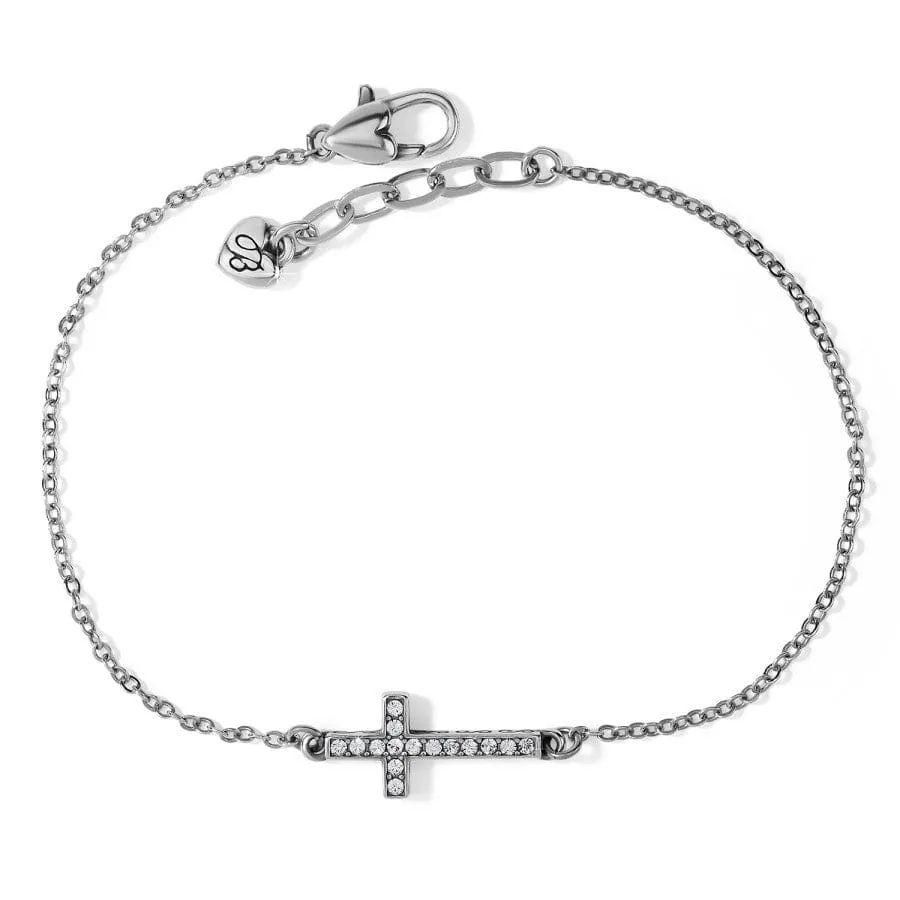 Inner Shine Cross Anklet sold by Brighton