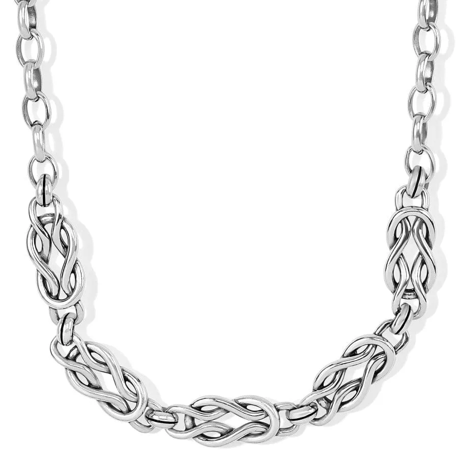 Interlok Harmony Link Necklace sold by Brighton