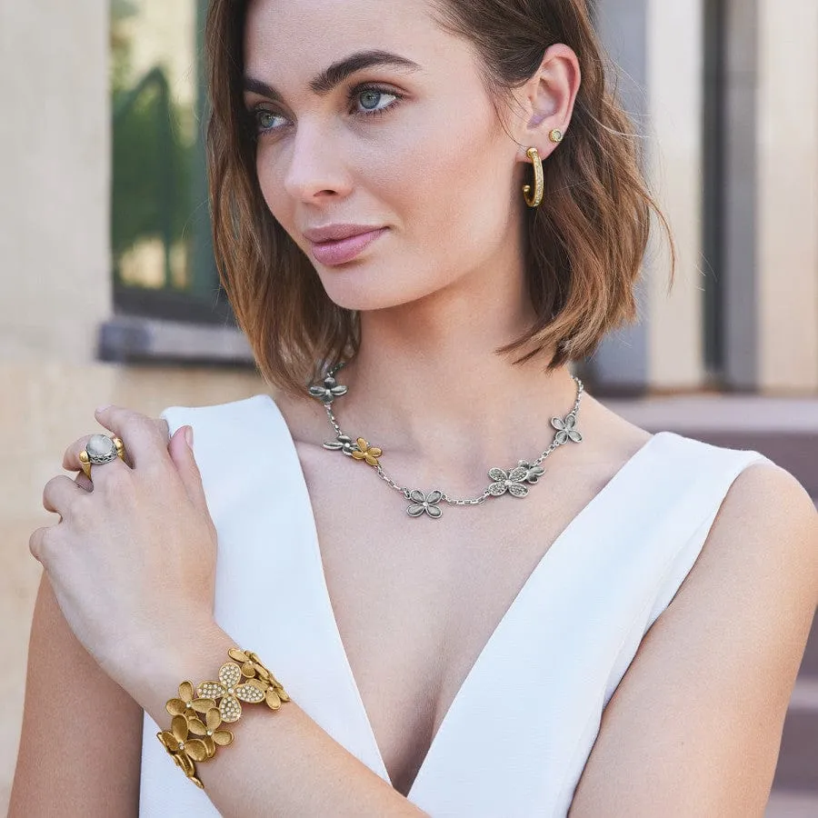 Everbloom Petals Two Tone Necklace sold by Brighton product image thumbnail 3