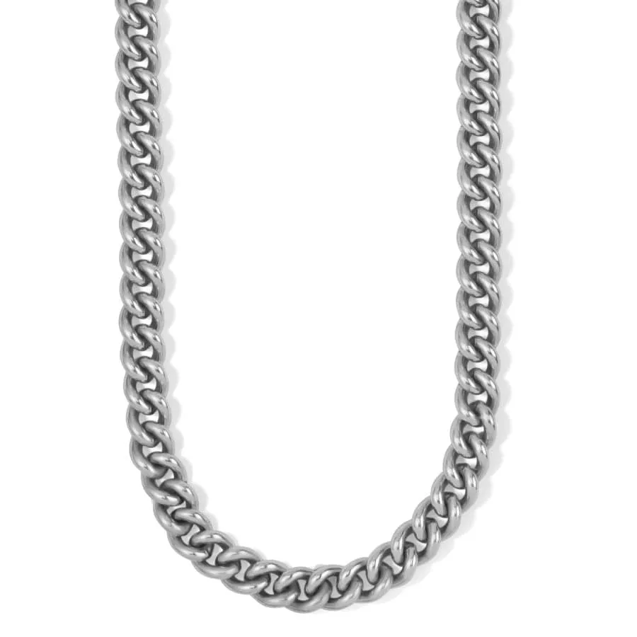 Ferrara Roma Curb Chain Necklace sold by Brighton