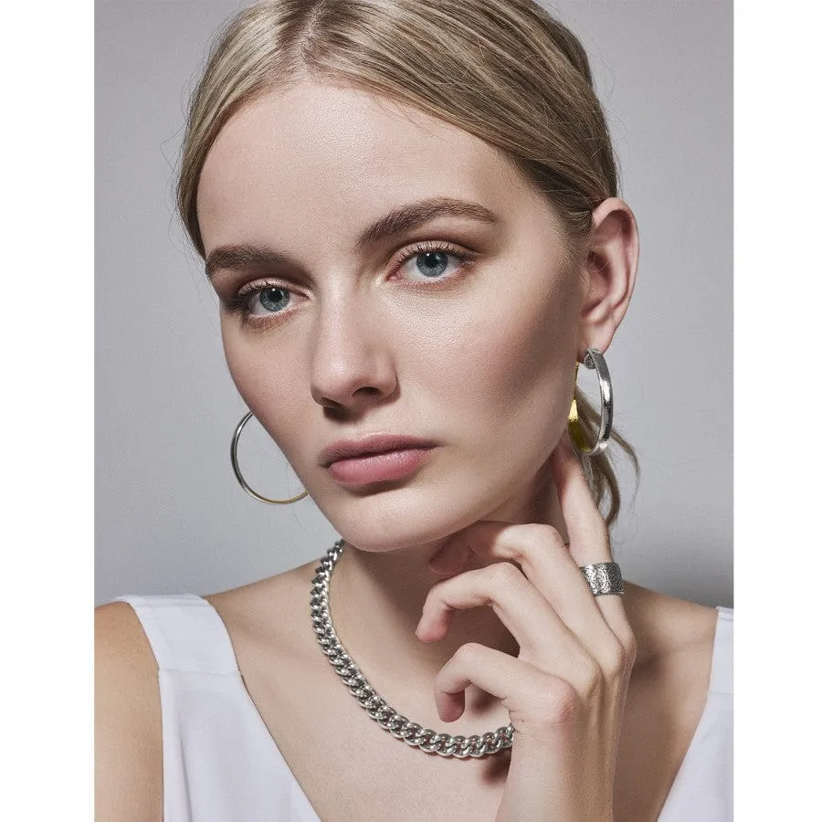 Ferrara Roma Curb Chain Necklace sold by Brighton product image thumbnail 3