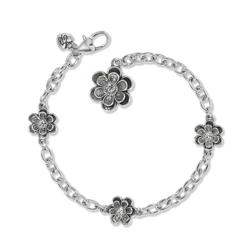 Metal Petal Bracelet sold by Brighton