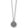 Ferrara Virtue Lotus Flower Pendant Necklace sold by Brighton