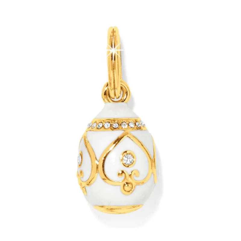 Golden Imperial Egg Charm sold by Brighton