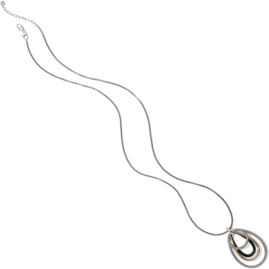 Neptune's Rings Black Convertible Pendant Necklace sold by Brighton product image thumbnail 4