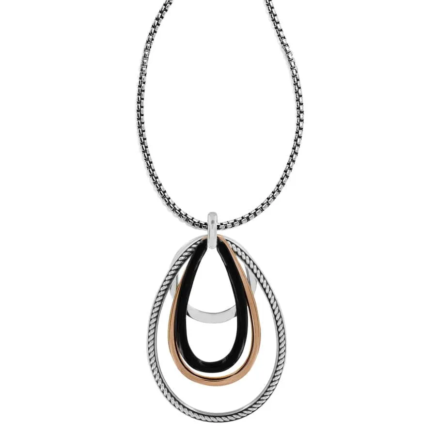 Neptune's Rings Black Convertible Pendant Necklace sold by Brighton product image thumbnail 2