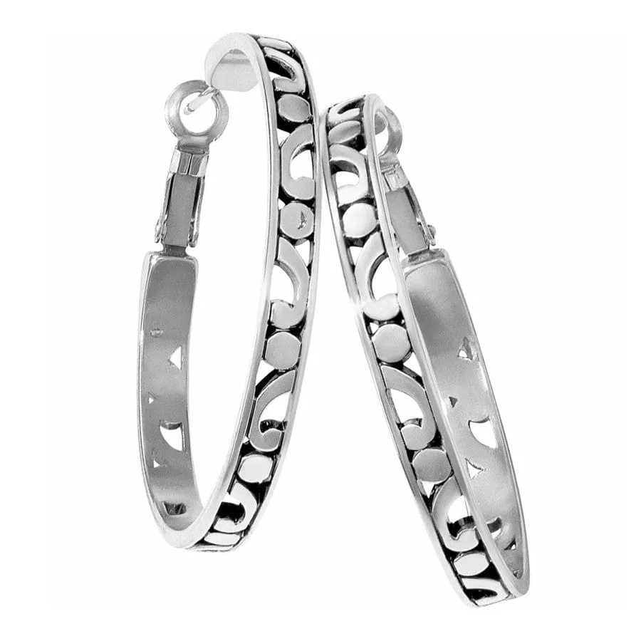 Contempo Large Hoop Earrings sold by Brighton product image thumbnail 5