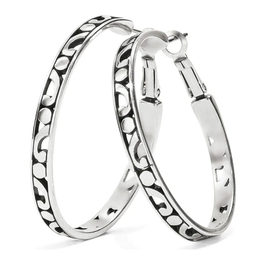 Contempo Large Hoop Earrings sold by Brighton product image thumbnail 4