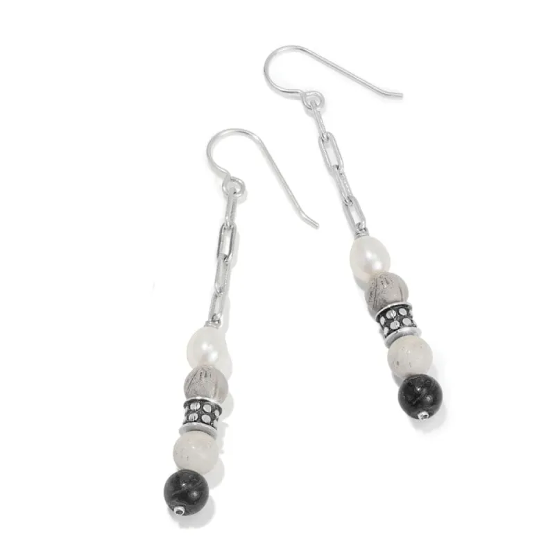 Pebble Luna French Wire Earrings sold by Brighton
