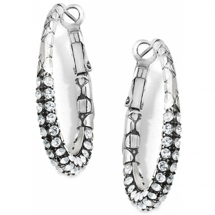 Pebble Pave Hoop Earrings sold by Brighton