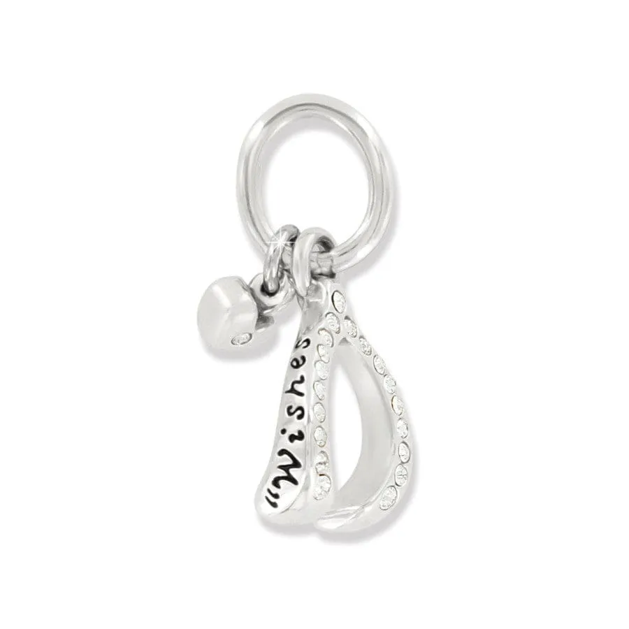 Wishbone Love Charm sold by Brighton