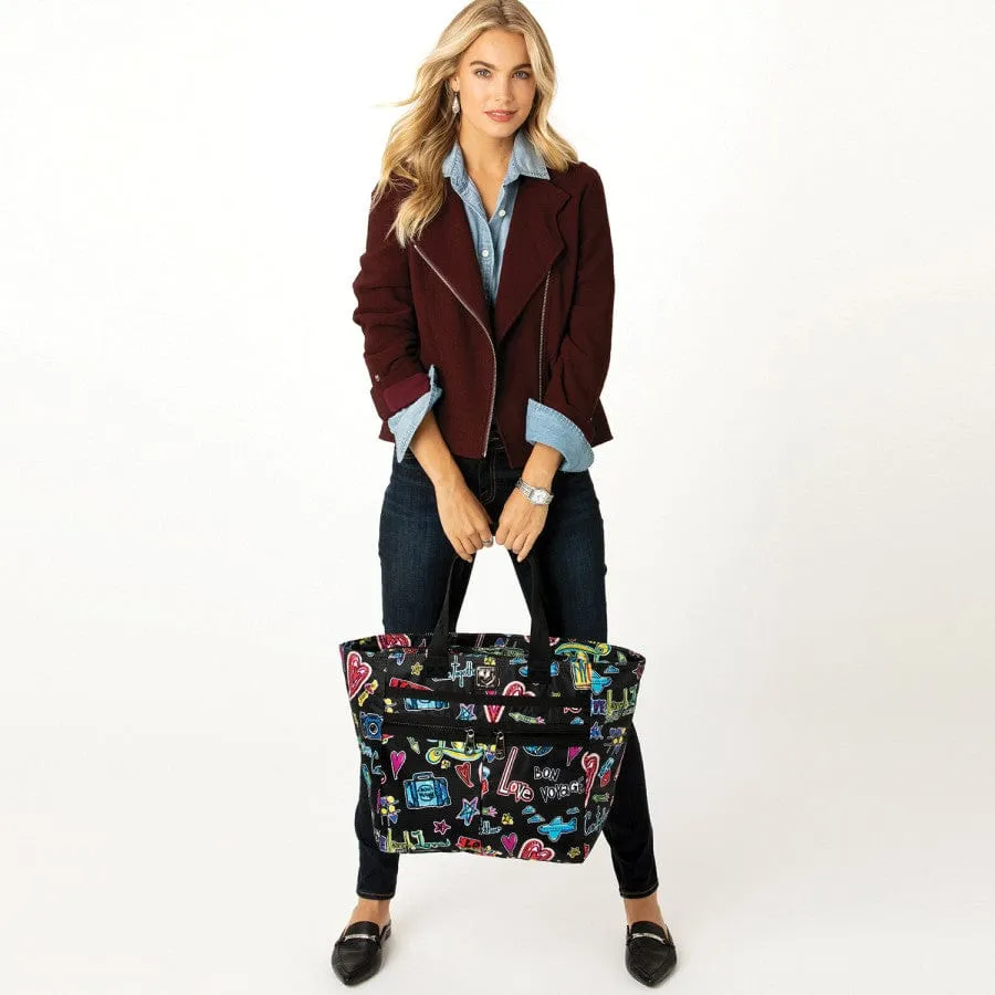 Love Scribble Lock It Super Tote sold by Brighton product image thumbnail 4