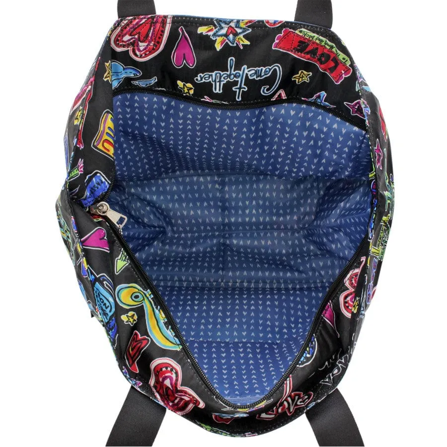 Love Scribble Lock It Super Tote sold by Brighton product image thumbnail 2