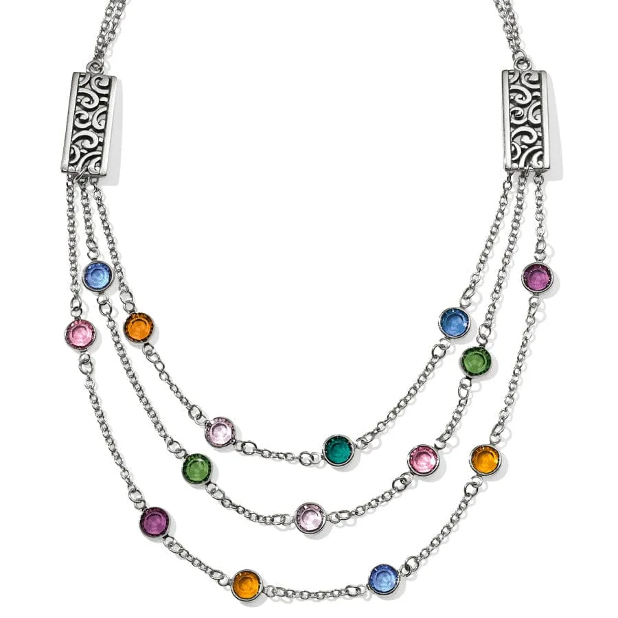 Elora Gems Multi Layer Necklace sold by Brighton