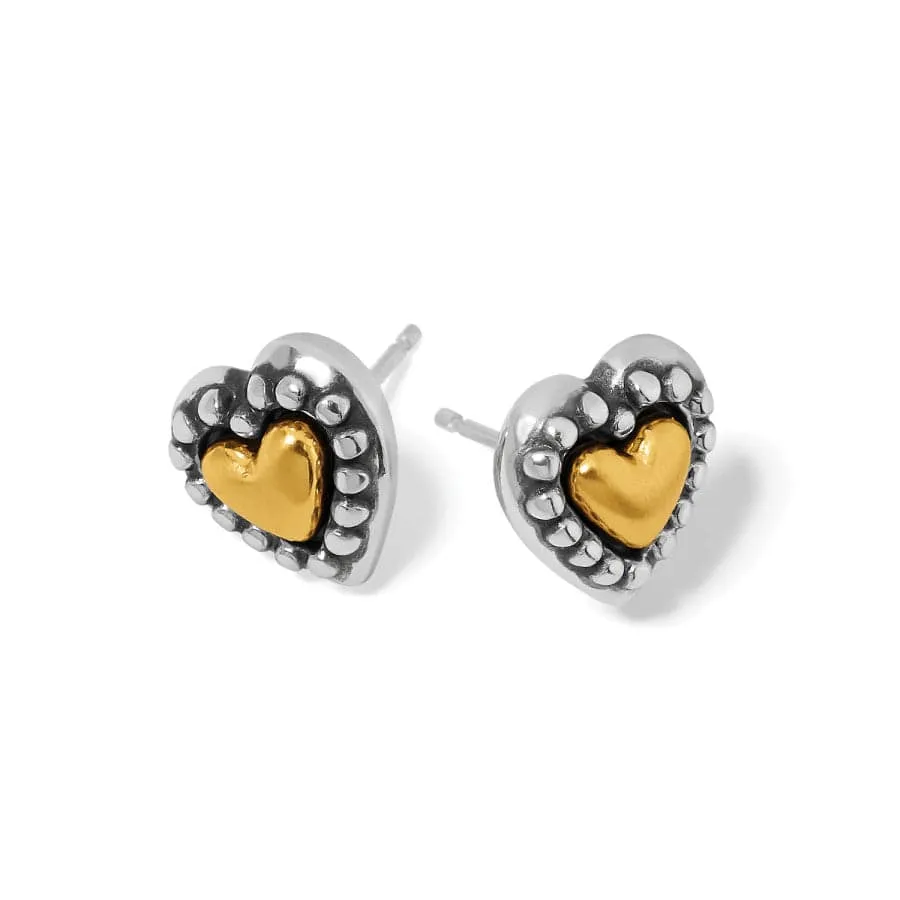 Marci Heart Post Earrings sold by Brighton product image thumbnail 2