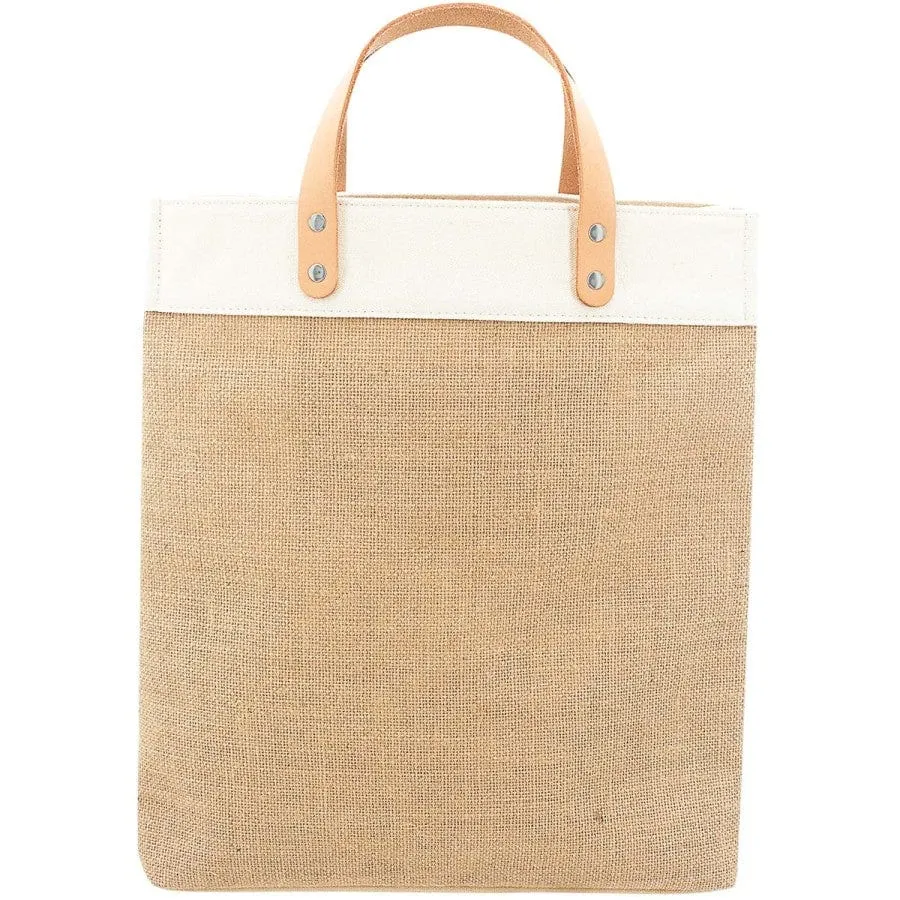 Let Love Grow Burlap Tote sold by Brighton product image thumbnail 3