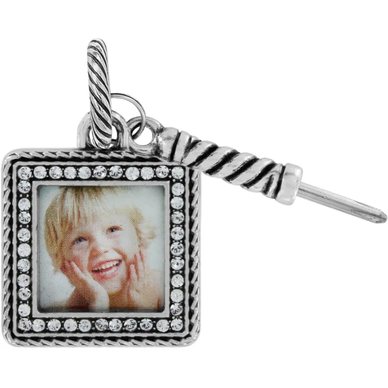 Memento Square Photo Charm sold by Brighton
