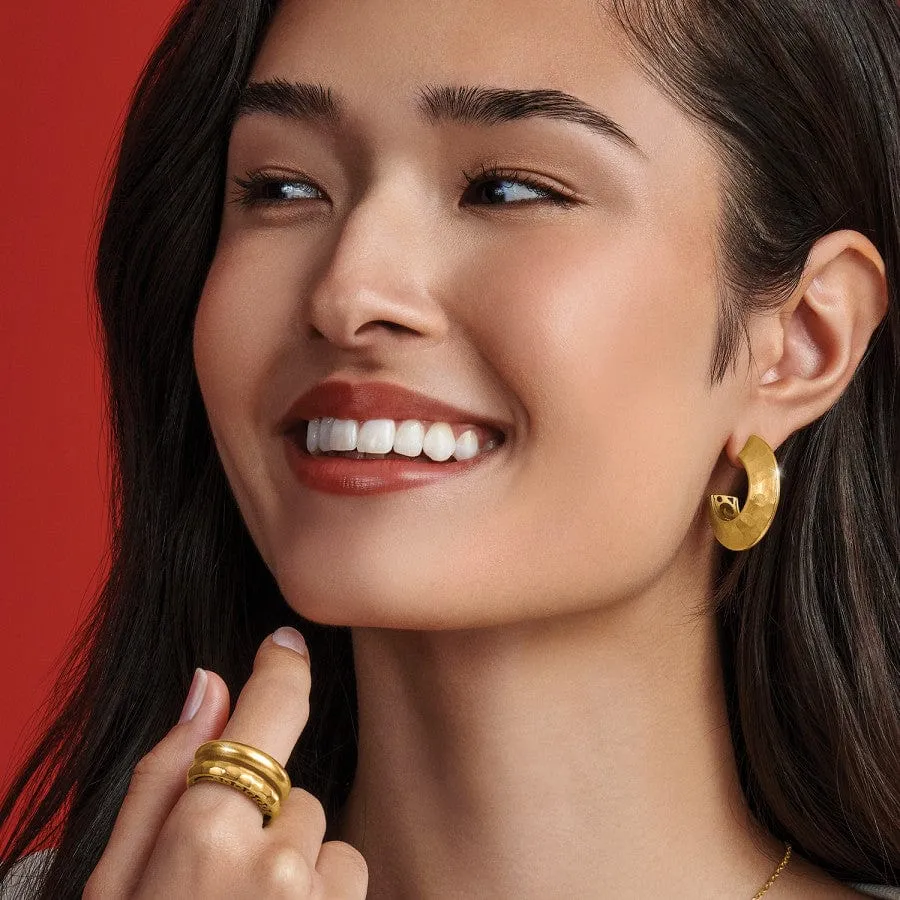 Mystic Moon Hoop Earrings sold by Brighton product image thumbnail 5