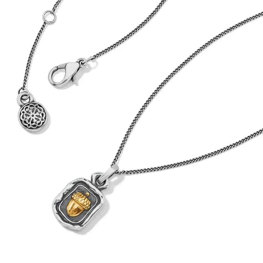 Ferrara Virtue Acorn Petite Necklace sold by Brighton product image thumbnail 4
