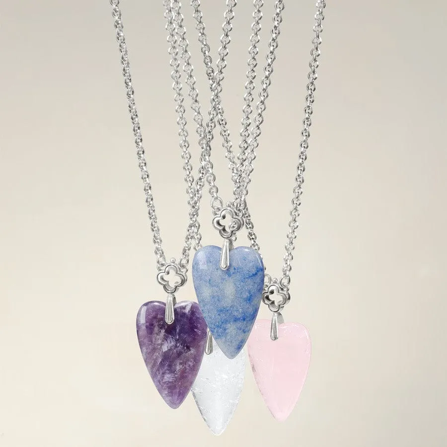 Toledo With Love Rose Quartz Necklace sold by Brighton product image thumbnail 3
