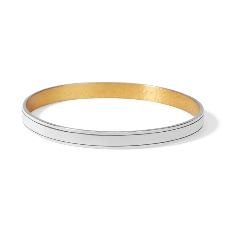 Ferrara Entrata Narrow Bangle sold by Brighton