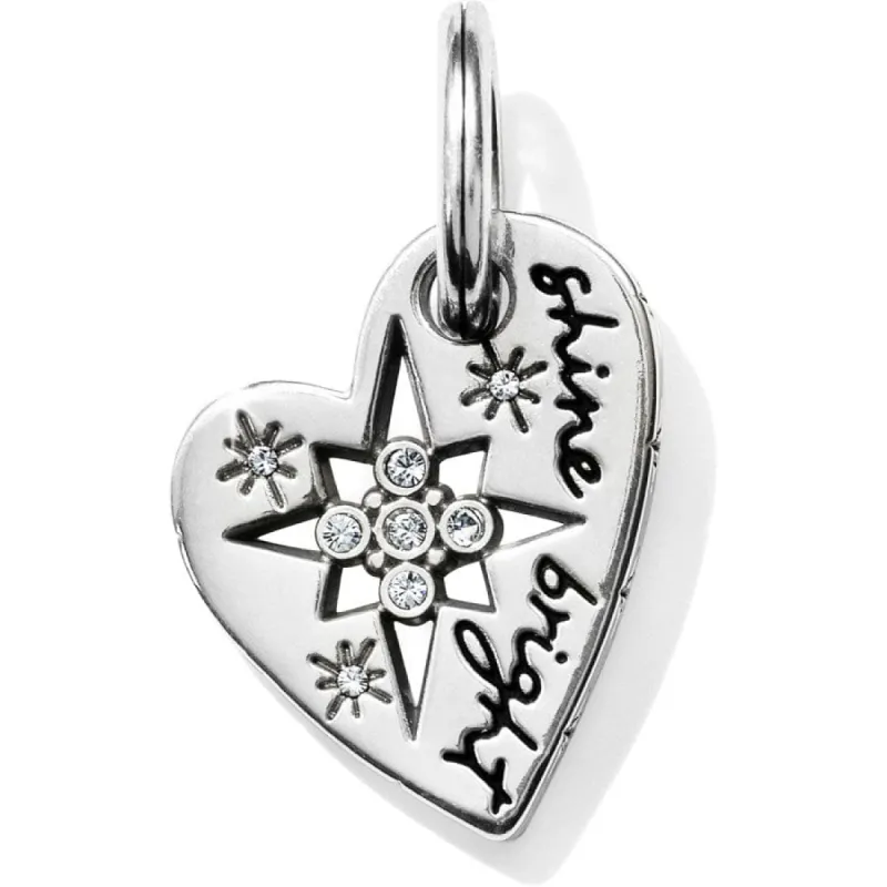 Pole Star Heart Charm sold by Brighton