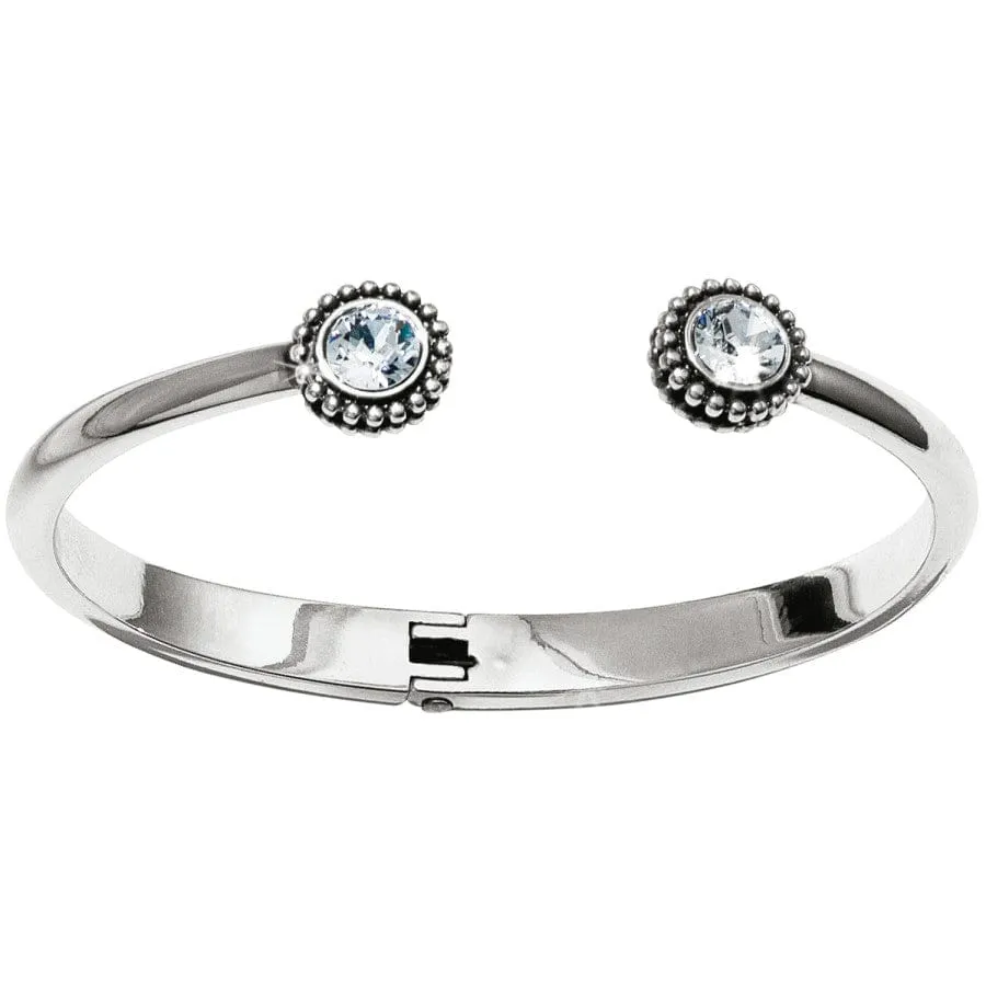Twinkle Open Hinged Bangle sold by Brighton