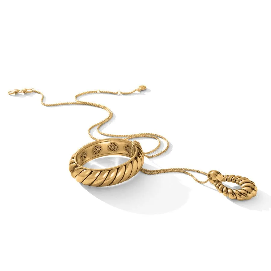 Athena Scalloped Hinged Bangle sold by Brighton product image thumbnail 2