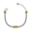 Interlok Twist Double Chain Bracelet sold by Brighton