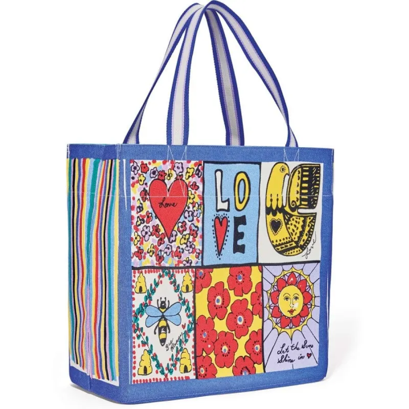 You Warm My Heart Tote sold by Brighton