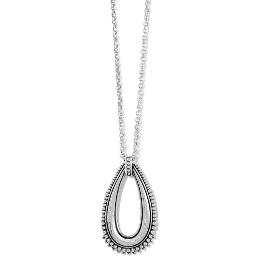 Telluride Peak Open Teardrop Necklace sold by Brighton
