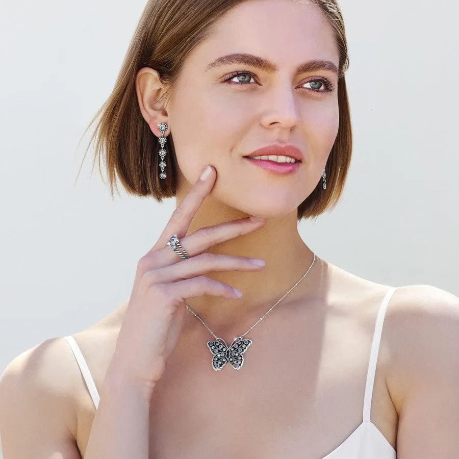 Halo Gems Monarch Butterfly Necklace sold by Brighton product image thumbnail 5