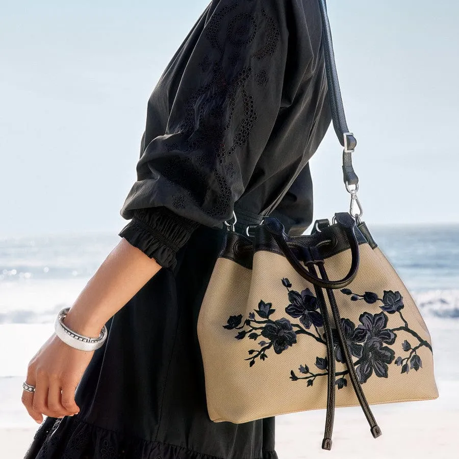 Elise Embroidered Drawstring Bag sold by Brighton product image thumbnail 4