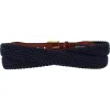 Elastic Cord Croco Tab Taper Belt sold by Brighton