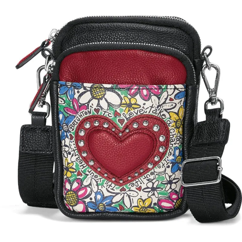 Scribble Garden Mini Utility Bag sold by Brighton