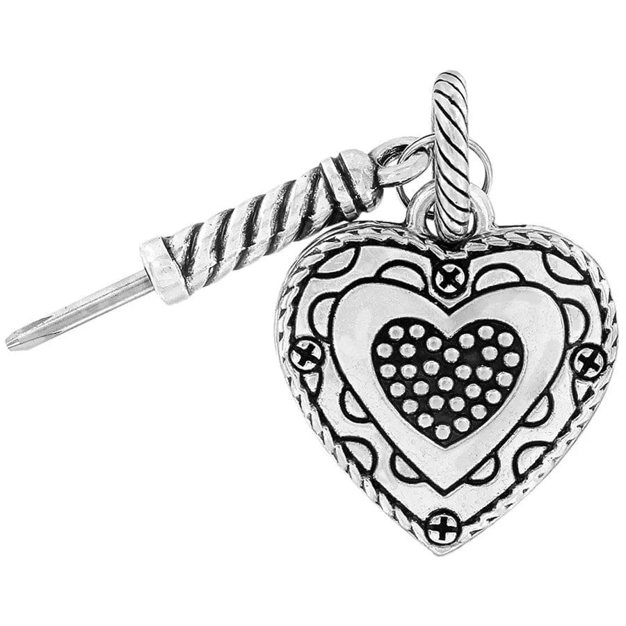 Memento Heart Photo Charm sold by Brighton product image thumbnail 2