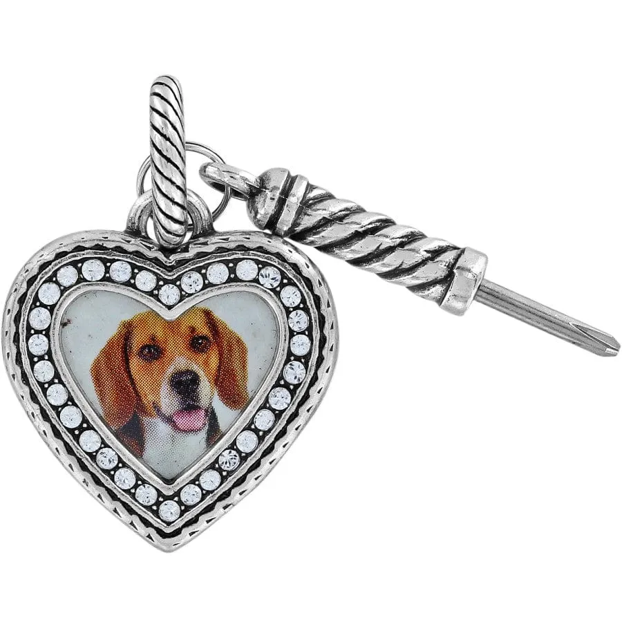 Memento Heart Photo Charm sold by Brighton