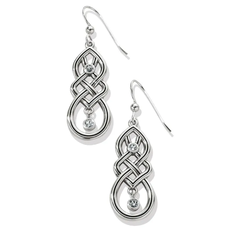 Interlok Cascade French Wire Earrings sold by Brighton
