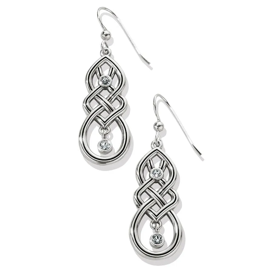 Interlok Cascade French Wire Earrings sold by Brighton