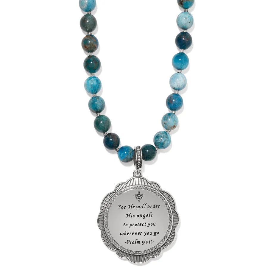 Protection Angel Medallion Necklace sold by Brighton product image thumbnail 2